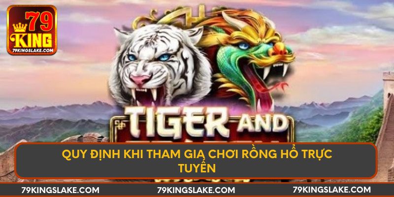 Quy định khi tham gia chơi Rồng Hổ trực tuyến
